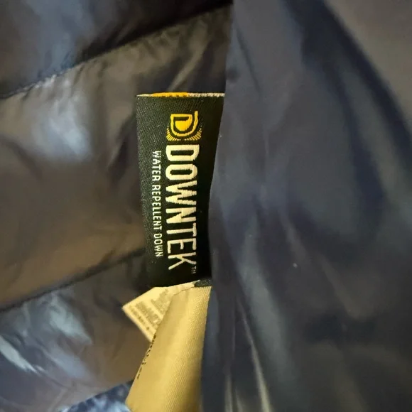 L.L. Bean Blue Quilted Puffer Vest - Picture 8 of 8